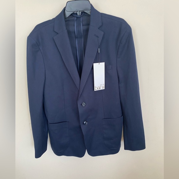 Bar III Other - Men Blue Jacket Slim Fit  Size 42S